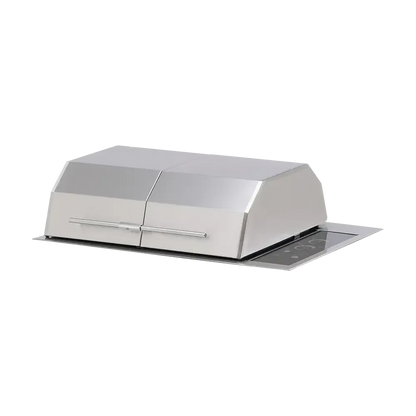 Kenyon Texan 30" 2-Burner Built-In Split-Lid 240V Electric Grill With IntelliKEN Touch Control
