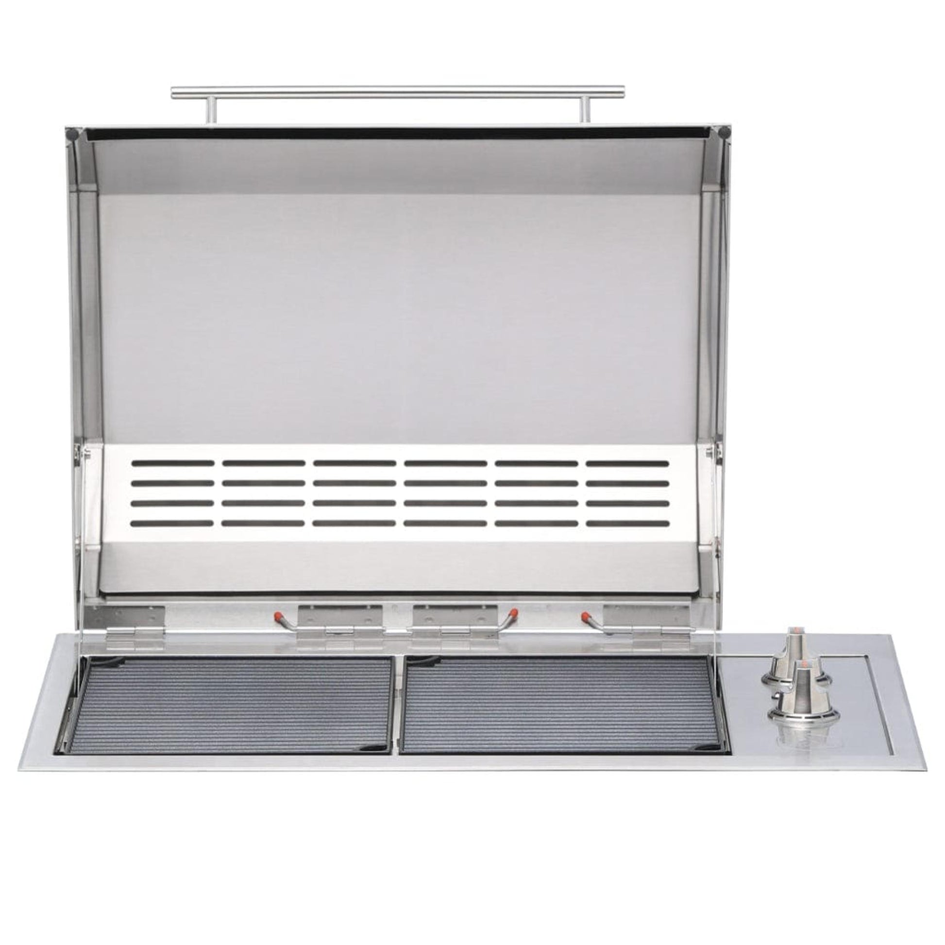 Kenyon Texan 30" 2-Burner Single-Lid Built-In 208V Electric Grill With Knob Control And Mounting Holes