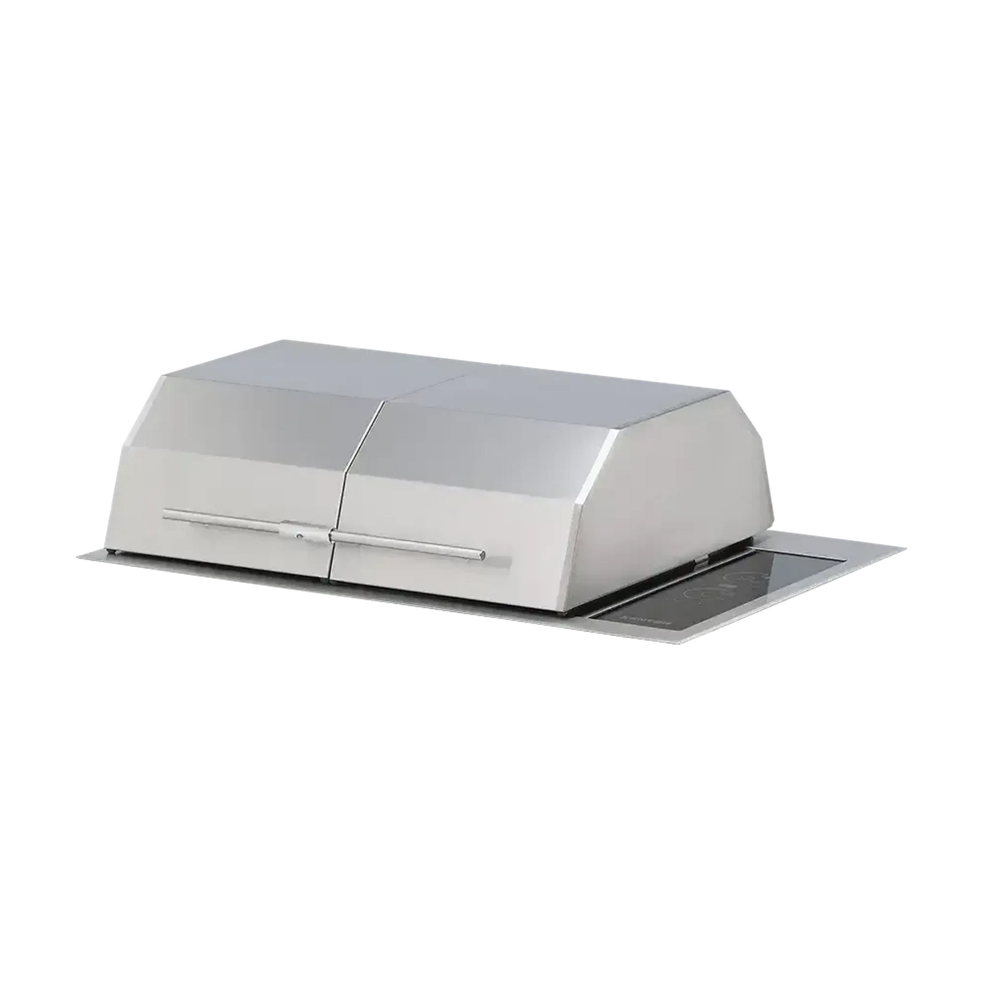 Kenyon Texan 30" 2-Burner Split-Lid Built-In 240V Electric Grill With Touch Control