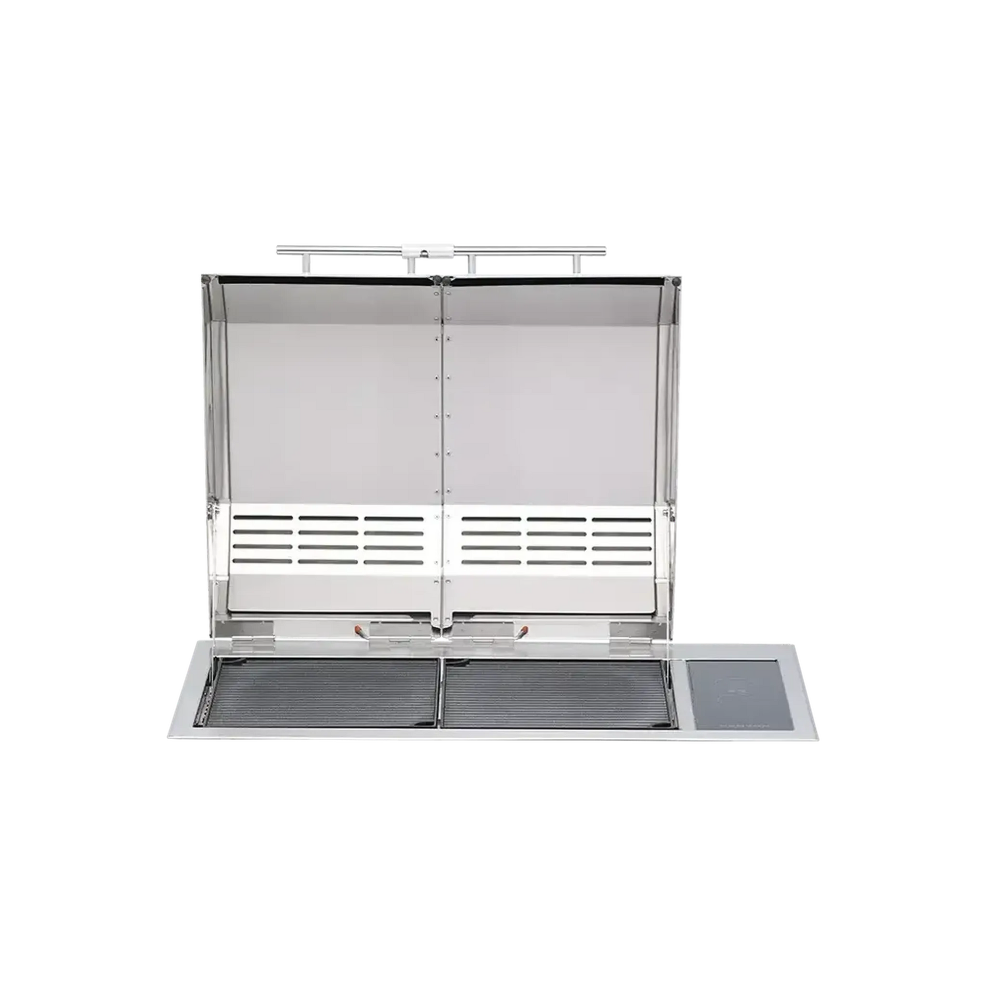 Kenyon Texan 30" 2-Burner Split-Lid Built-In 240V Electric Grill With Touch Control