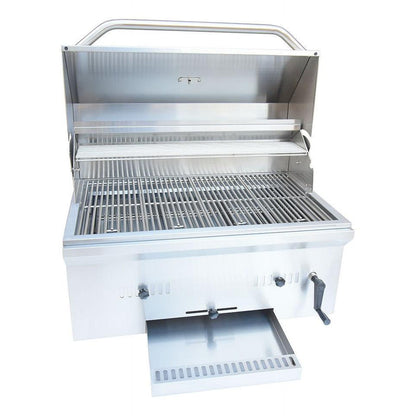 Kokomo 32" Built-in Stainless Steel Charcoal Gas Grill