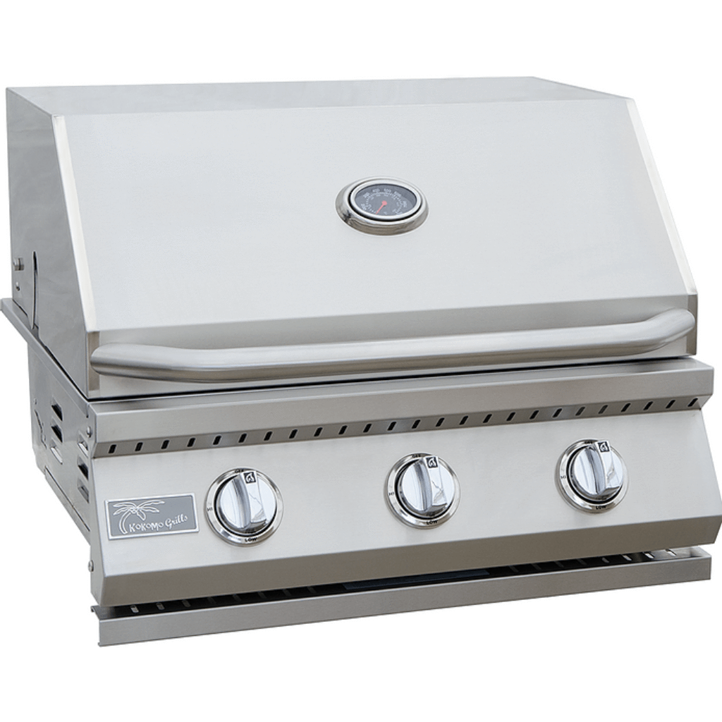 Kokomo Classic 26" 3 Burner Built-in BBQ Natural Gas Grill