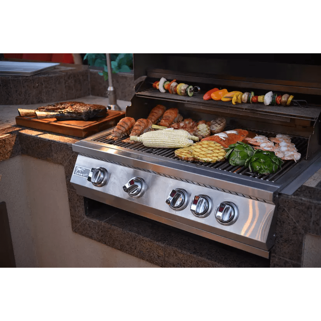 Kokomo Classic 32" 4 Burner Built-in BBQ Natural Gas Grill