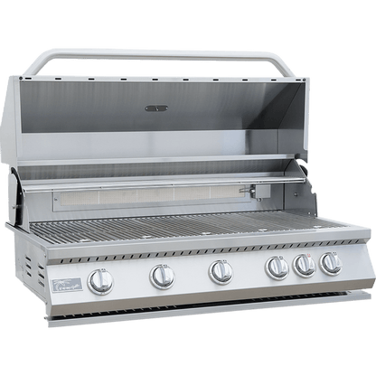 Kokomo Classic 40" 5 Burner Freestanding BBQ Liquid Propane Gas Grill With Cart
