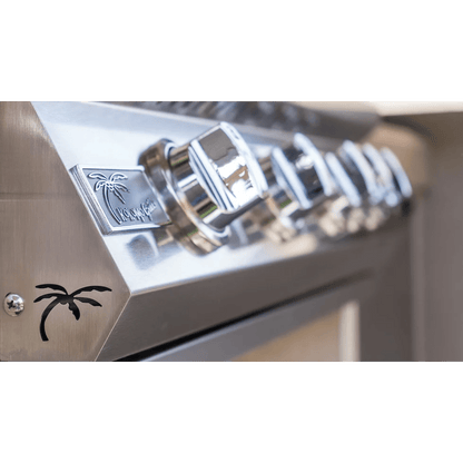 Kokomo Classic 40" 5 Burner Freestanding BBQ Liquid Propane Gas Grill With Cart