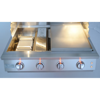 Kokomo Elite 32" 4 Burner Built-in BBQ Natural Gas Grill