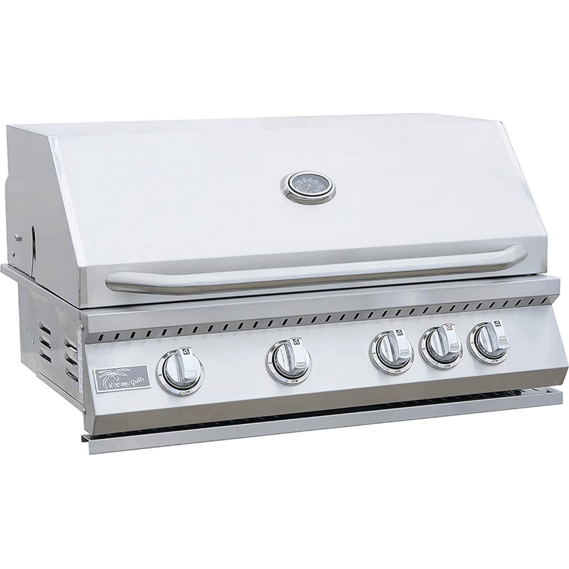 Kokomo Grills Panama 4' Natural Gas BBQ Island With 4 Burner Built-in BBQ Grill
