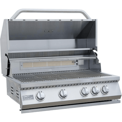 Kokomo Grills Panama 4' Natural Gas BBQ Island With 4 Burner Built-in BBQ Grill