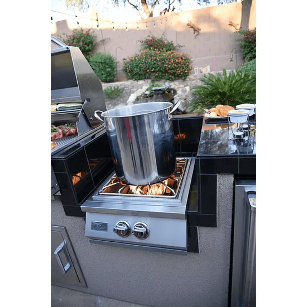 Kokomo Grills Professional Built-in Power Burner with Led Lights and Removable Grate