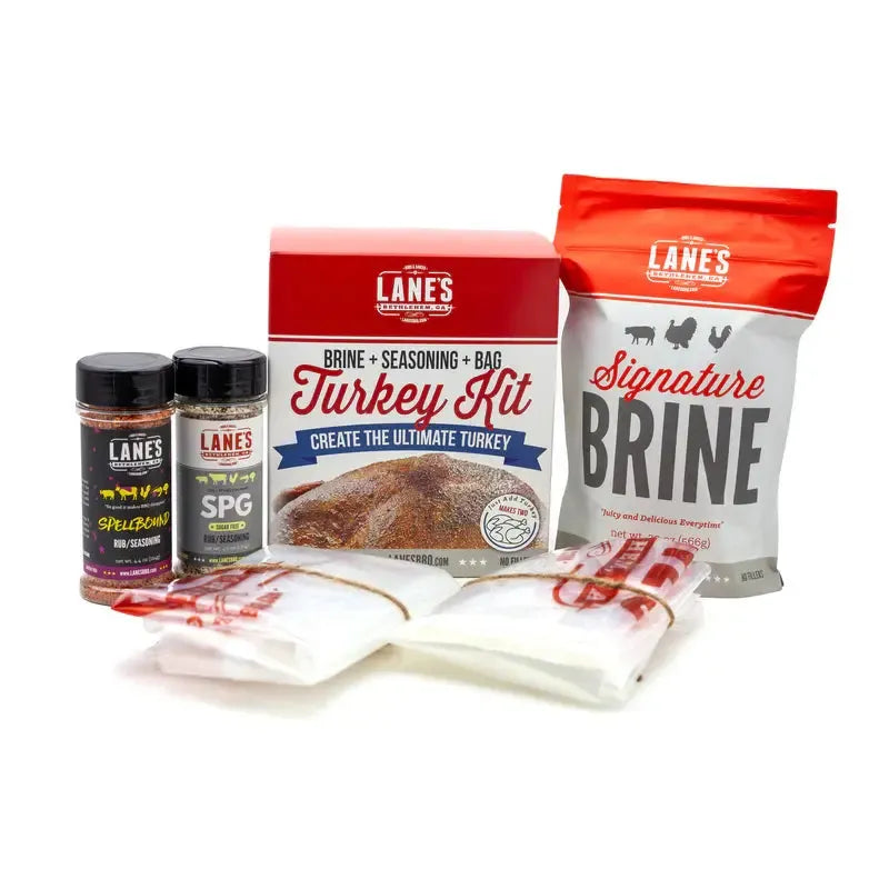 Lane’s BBQ Ultimate Turkey Brine Kit With Brine Bags