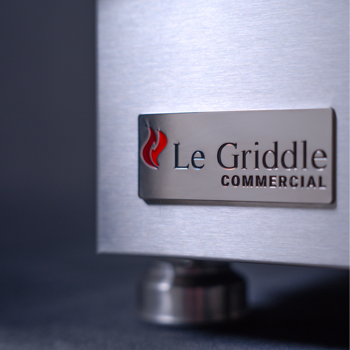 Le Griddle Commercial Series 75 30" 2-Burner Liquid Propane Griddle With 3MM Plate