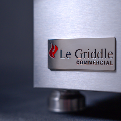 Le Griddle Commercial Series 75 30" 2-Burner Liquid Propane Griddle With 3MM Plate