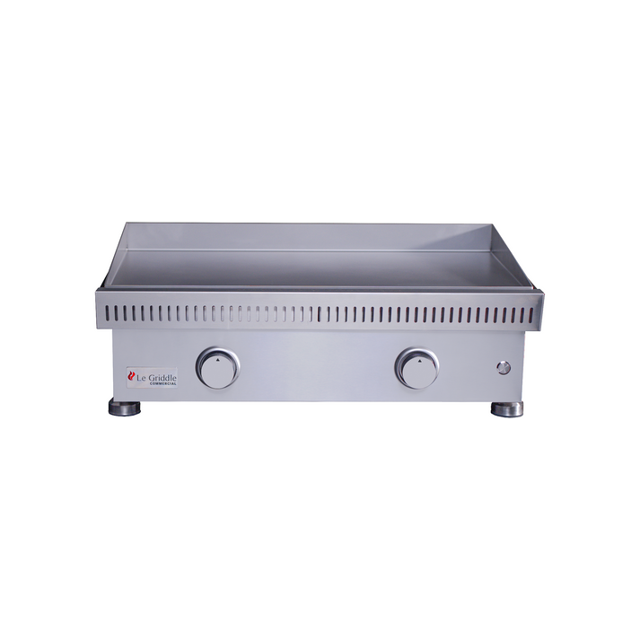 Le Griddle Commercial Series 75 30" 2-Burner Liquid Propane Griddle With 3MM Plate