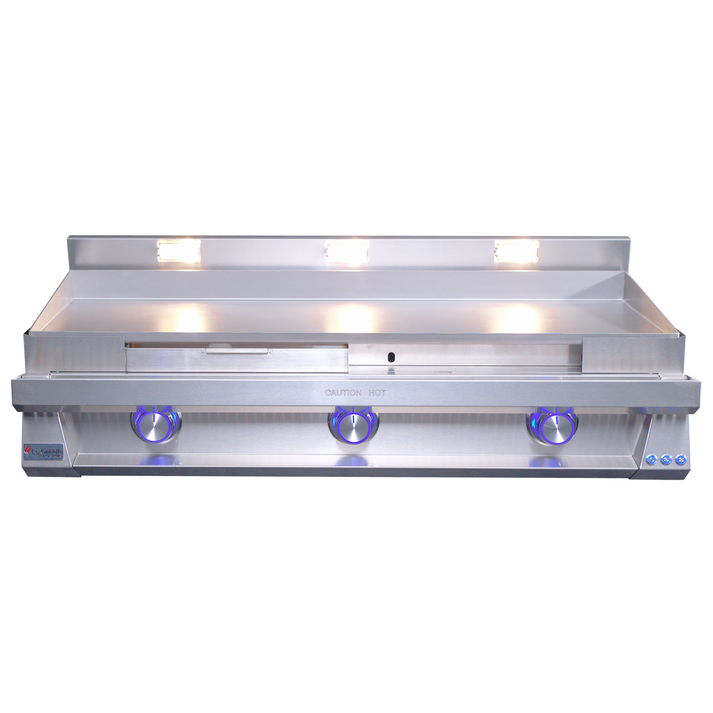 Le Griddle Pro Series 105 41" 3-Burner Liquid Propane Griddle With Lights and 3MM Plate