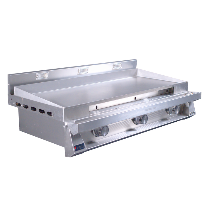 Le Griddle Pro Series 105 41" 3-Burner Liquid Propane Griddle With Lights and 3MM Plate