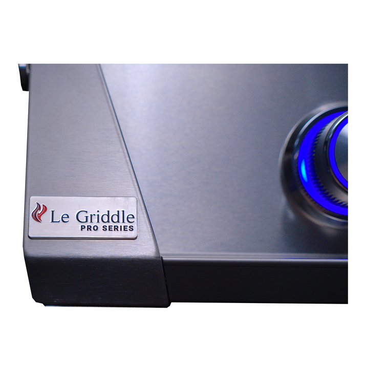 Le Griddle Pro Series 105 41" 3-Burner Liquid Propane Griddle With Lights and 3MM Plate