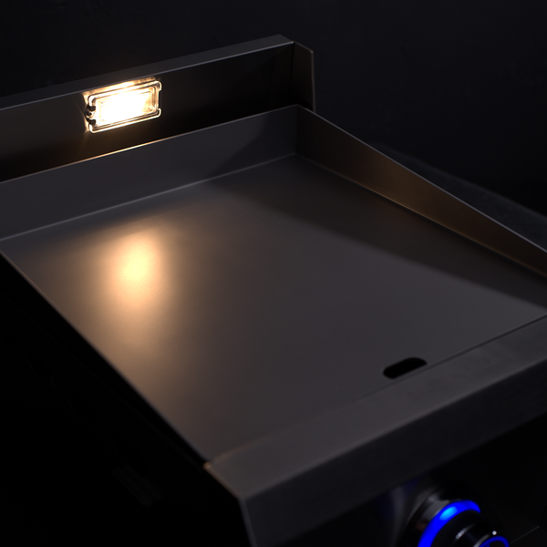 Le Griddle Pro Series 40 16" 1-Burner Liquid Propane Griddle With Lights and 3MM Plate