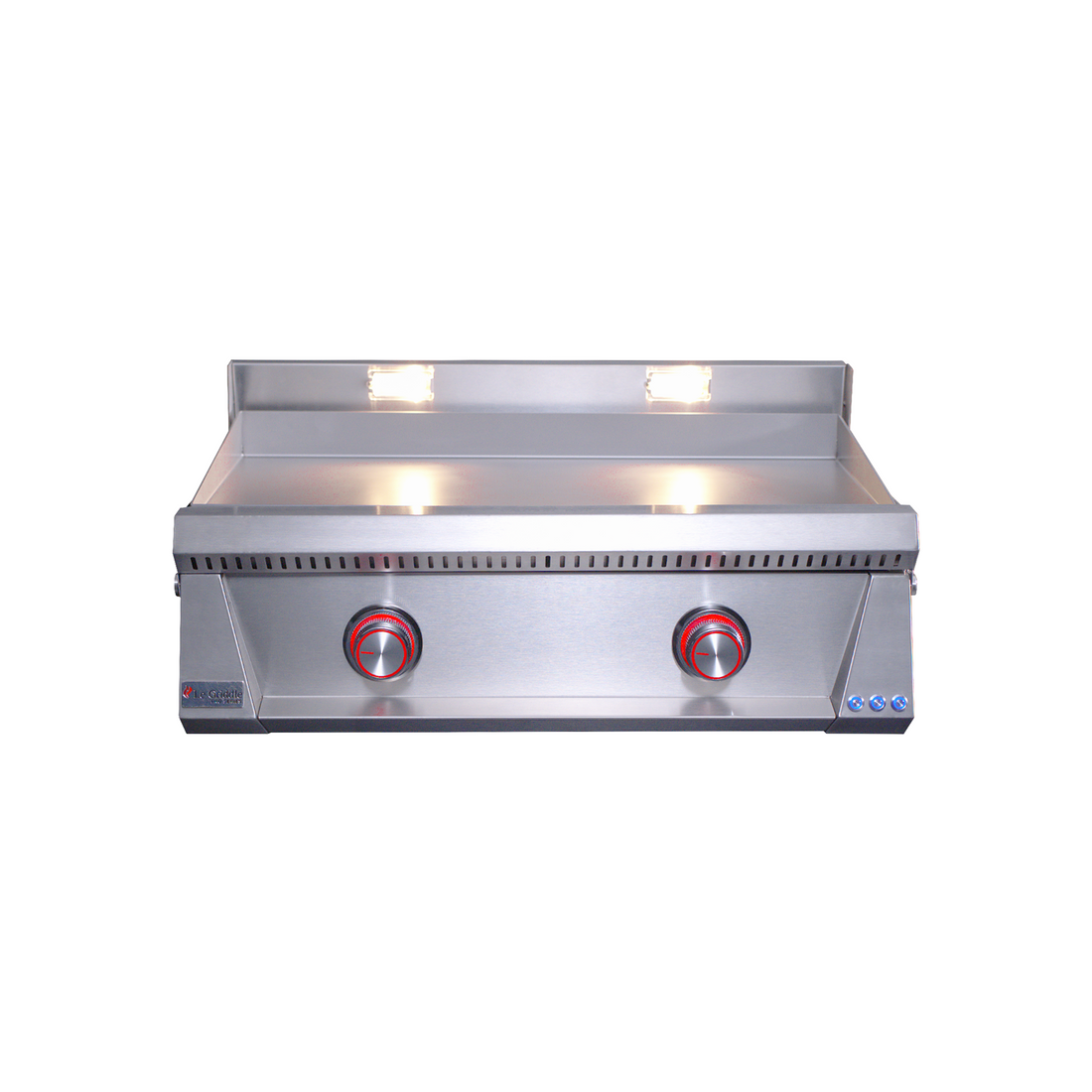 Le Griddle Pro Series 75 30" 2-Burner Liquid Propane Griddle With Lights and 3MM Plate