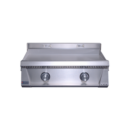 Le Griddle Pro Series 75 30" 2-Burner Liquid Propane Griddle With Lights and 3MM Plate