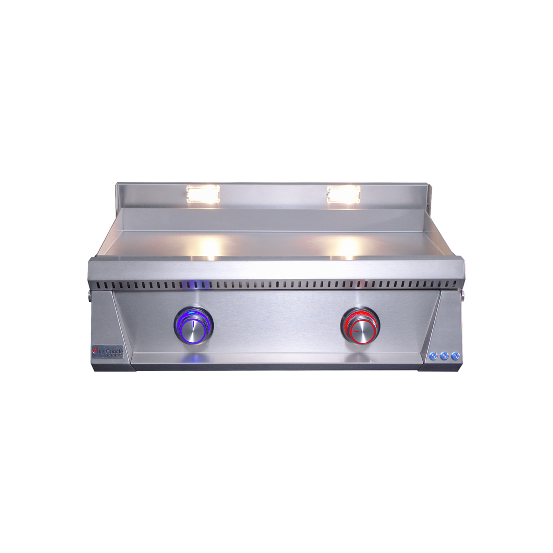 Le Griddle Pro Series 75 30" 2-Burner Natural Gas Griddle With Lights and 3MM Plate