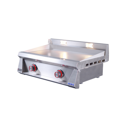 Le Griddle Pro Series 75 30" 2-Burner Natural Gas Griddle With Lights and 3MM Plate