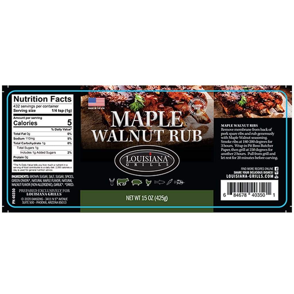 Louisiana Grills 15 Oz Maple Walnut Rub