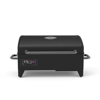 Louisiana Grills Black Label Series 300 Portable Table Top Wood Pellet Grill with WiFi and Bluetooth Capability