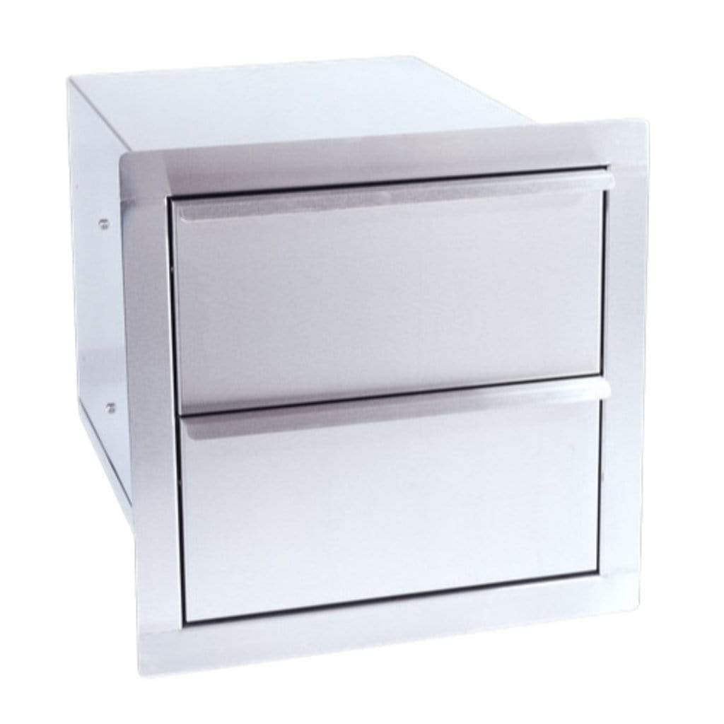MHP 17" Built-In Stainless Steel Double Drawer