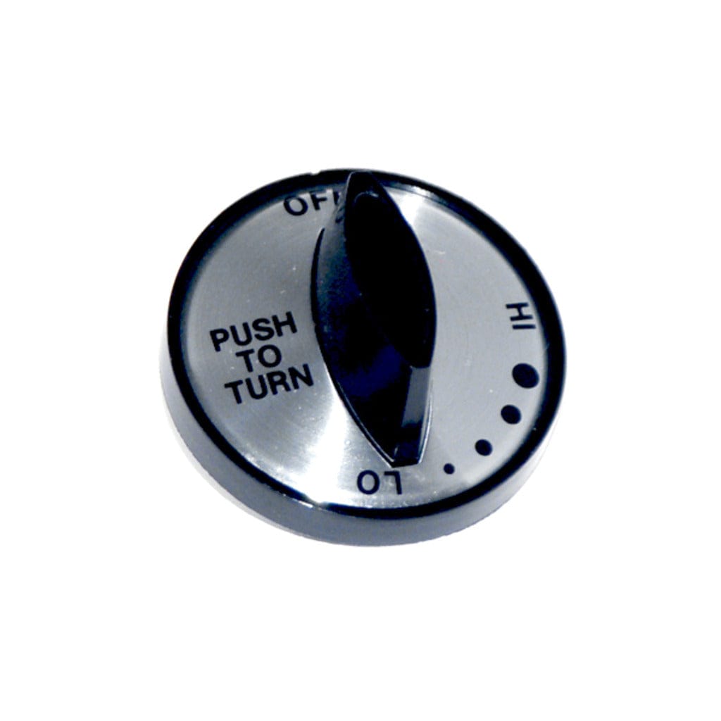 MHP K5B Silver Face Valve Knob for Arkla and Kenmore Series
