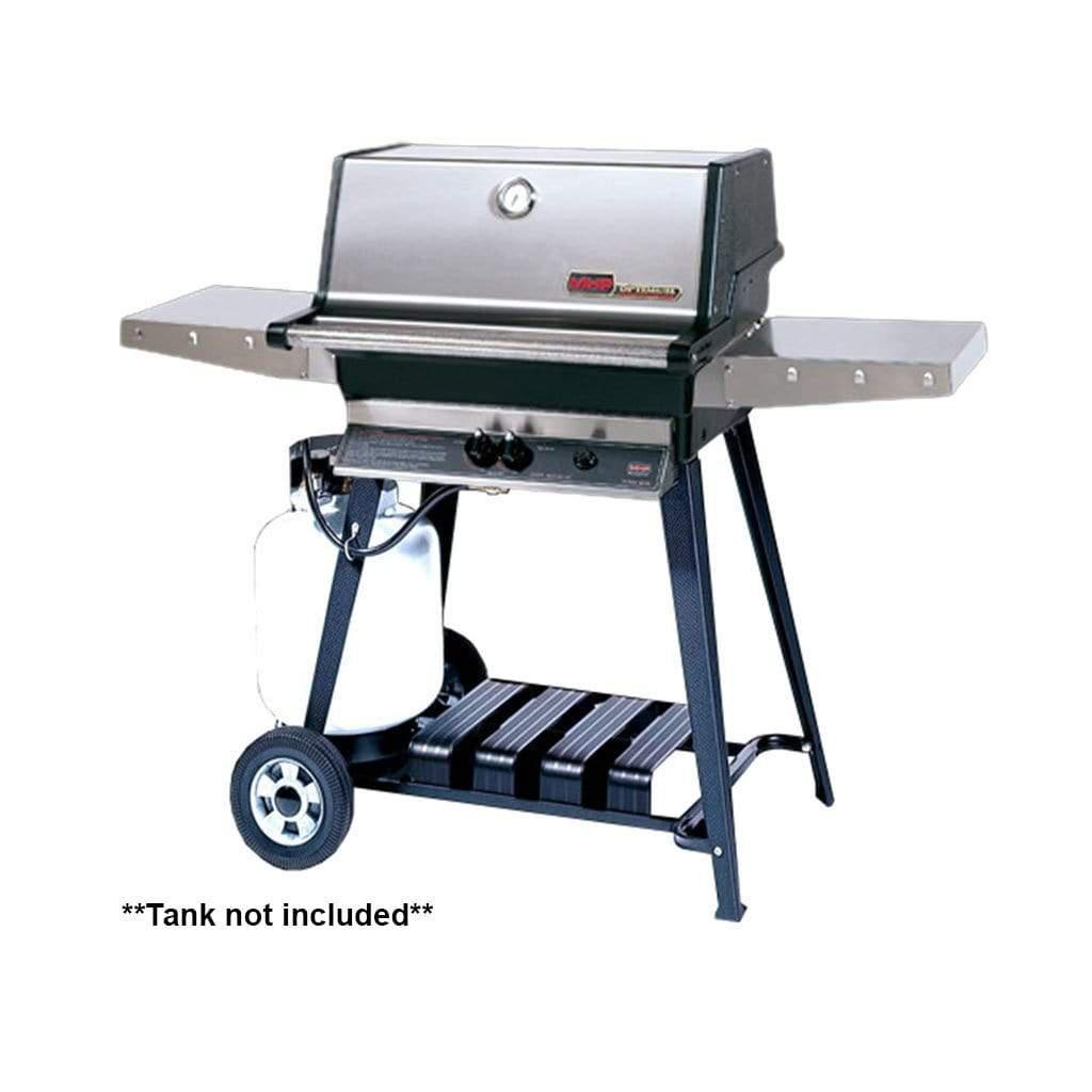 MHP TJK 2 Gas Grill Head With 2 Stainless Steel Shelves