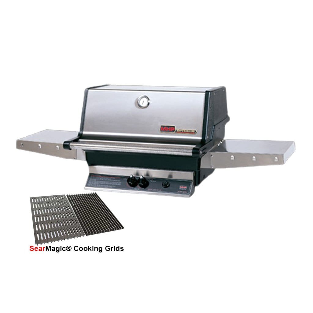 MHP TJK 2 Gas Grill Head With 2 Stainless Steel Shelves
