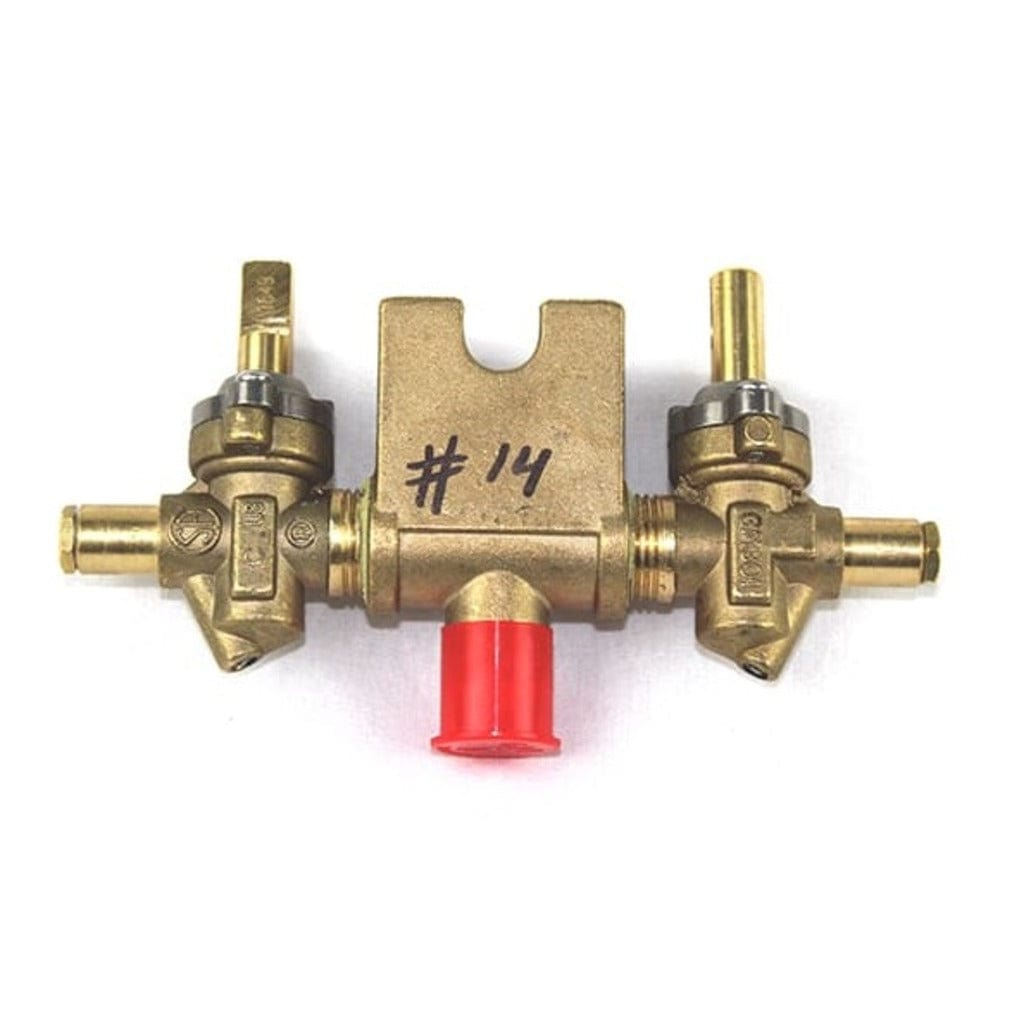 MHP VLV14B Propane Double Brass Valve for Charmglow