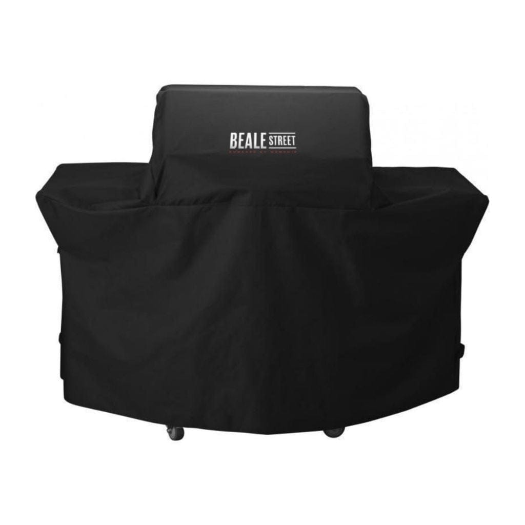Memphis Black Polyester Grill Cover for Beale Street Cart Pellet Grill