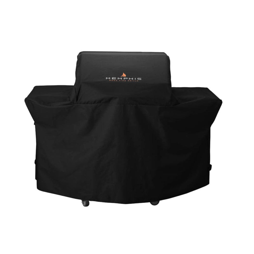 Memphis Black Polyester Grill Cover for Pro Cart ITC2 Pellet Grill