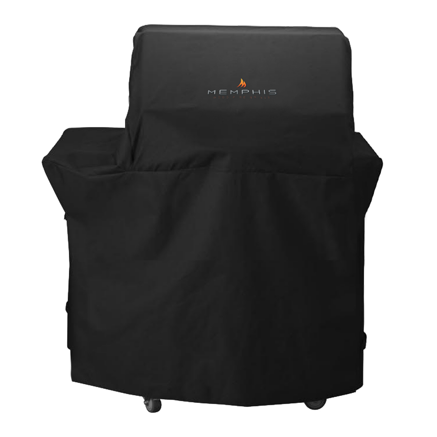 Memphis Kit 3 and 4 Black Polyester Cover for Elevate Cart ITC2 Pellet Grill