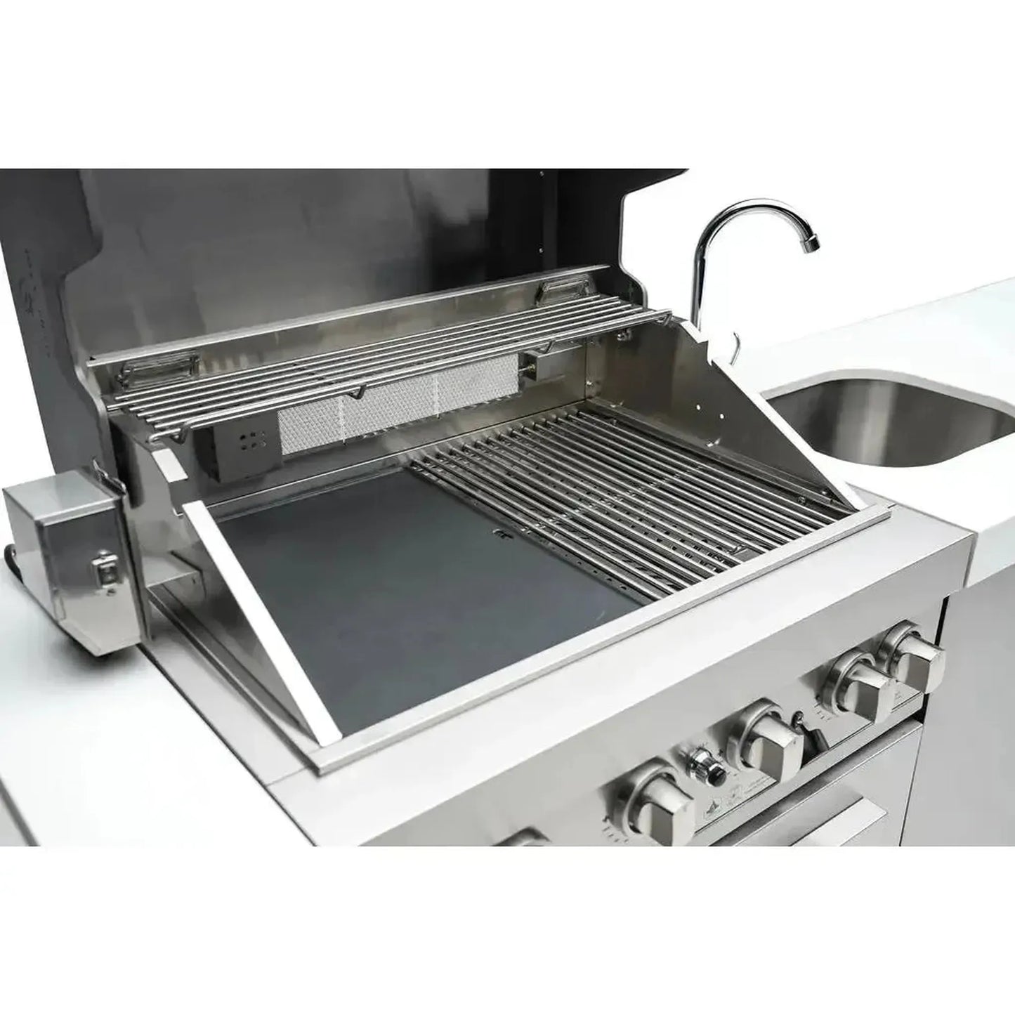 Mont Alpi 14" x 18" Heavy Duty Cast Iron Dual-Sided Griddle Plate
