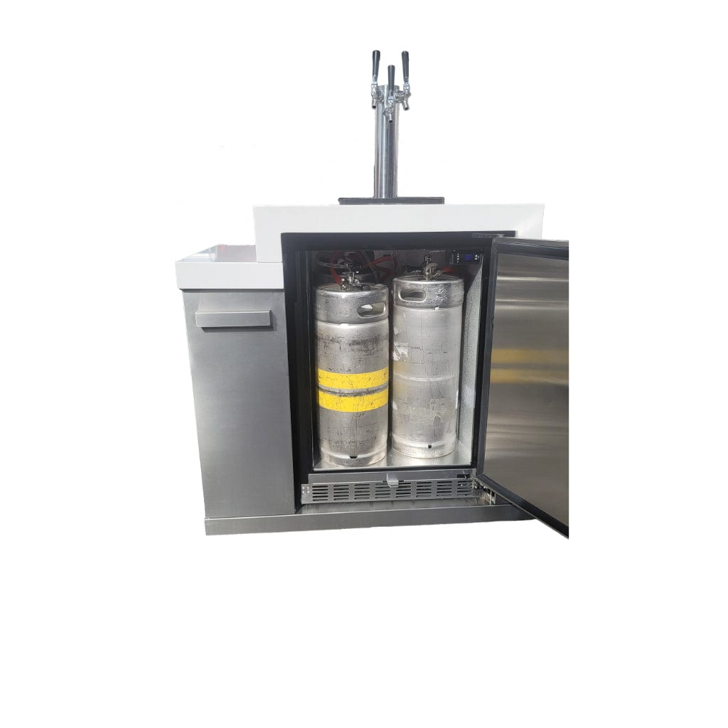 Mont Alpi Outdoor Rated Triple Tap Kegerator Cabinet Module