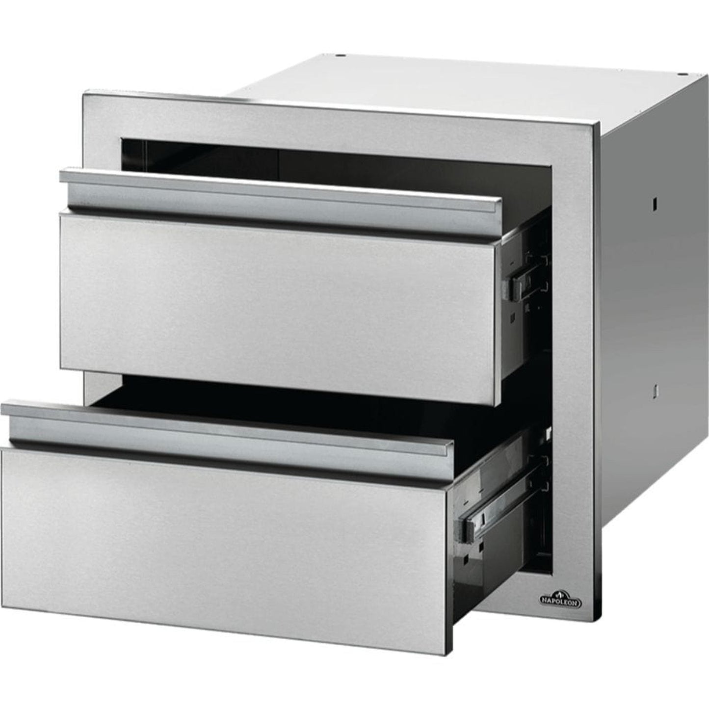Napoleon 18" Stainless Steel Double Drawer