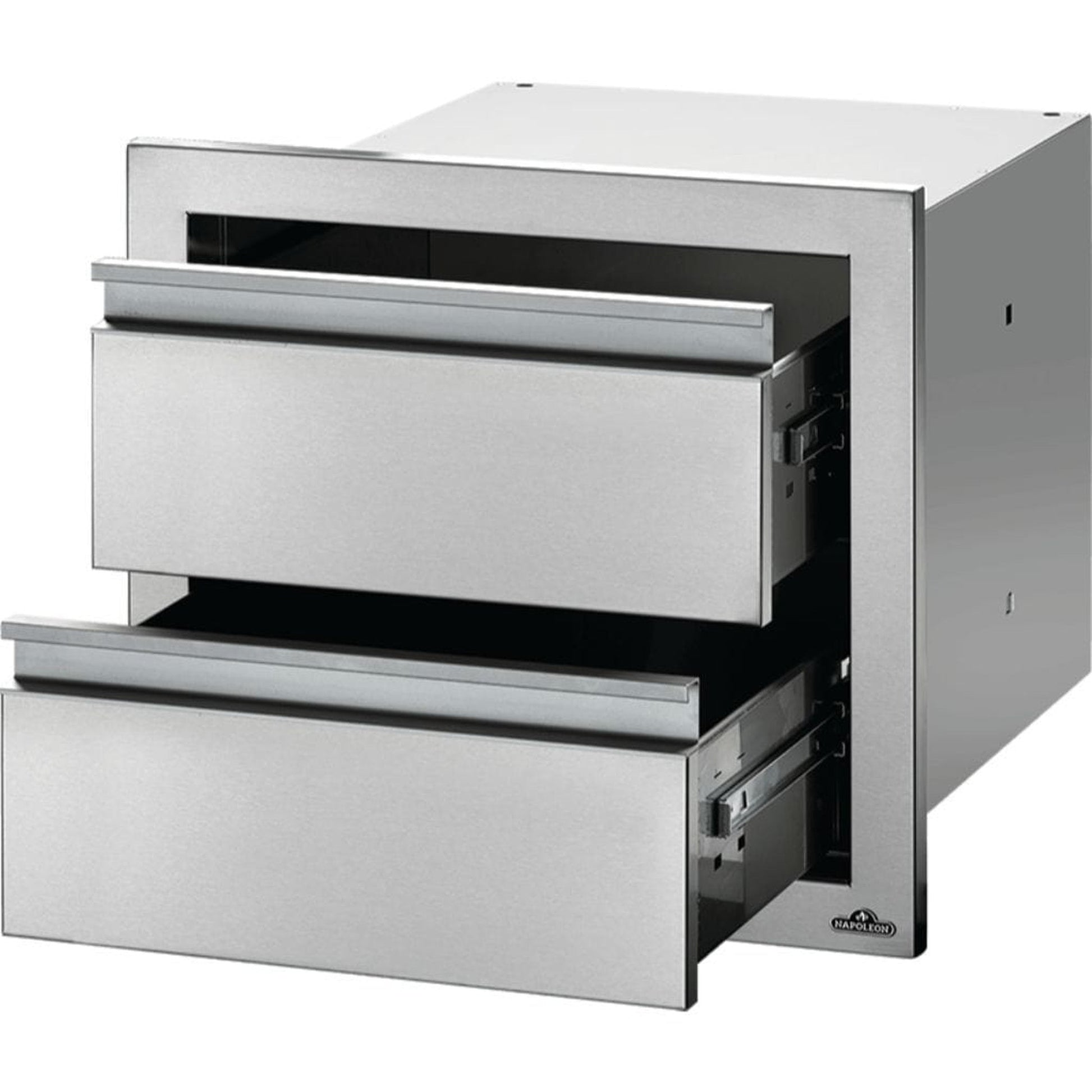 Napoleon 18" Stainless Steel Double Drawer