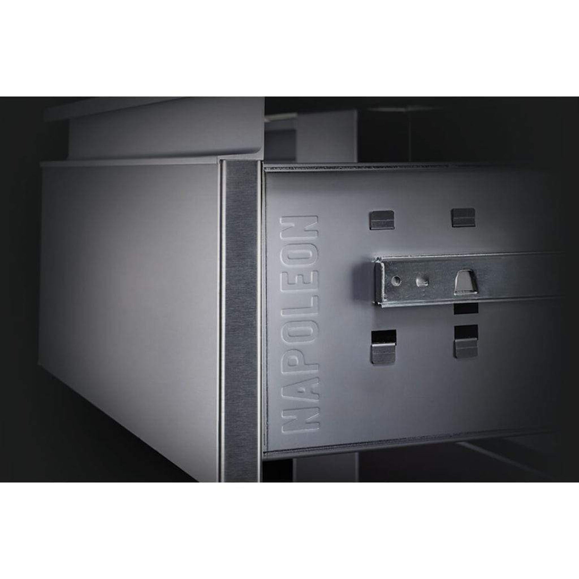 Napoleon 18" Stainless Steel Double Drawer