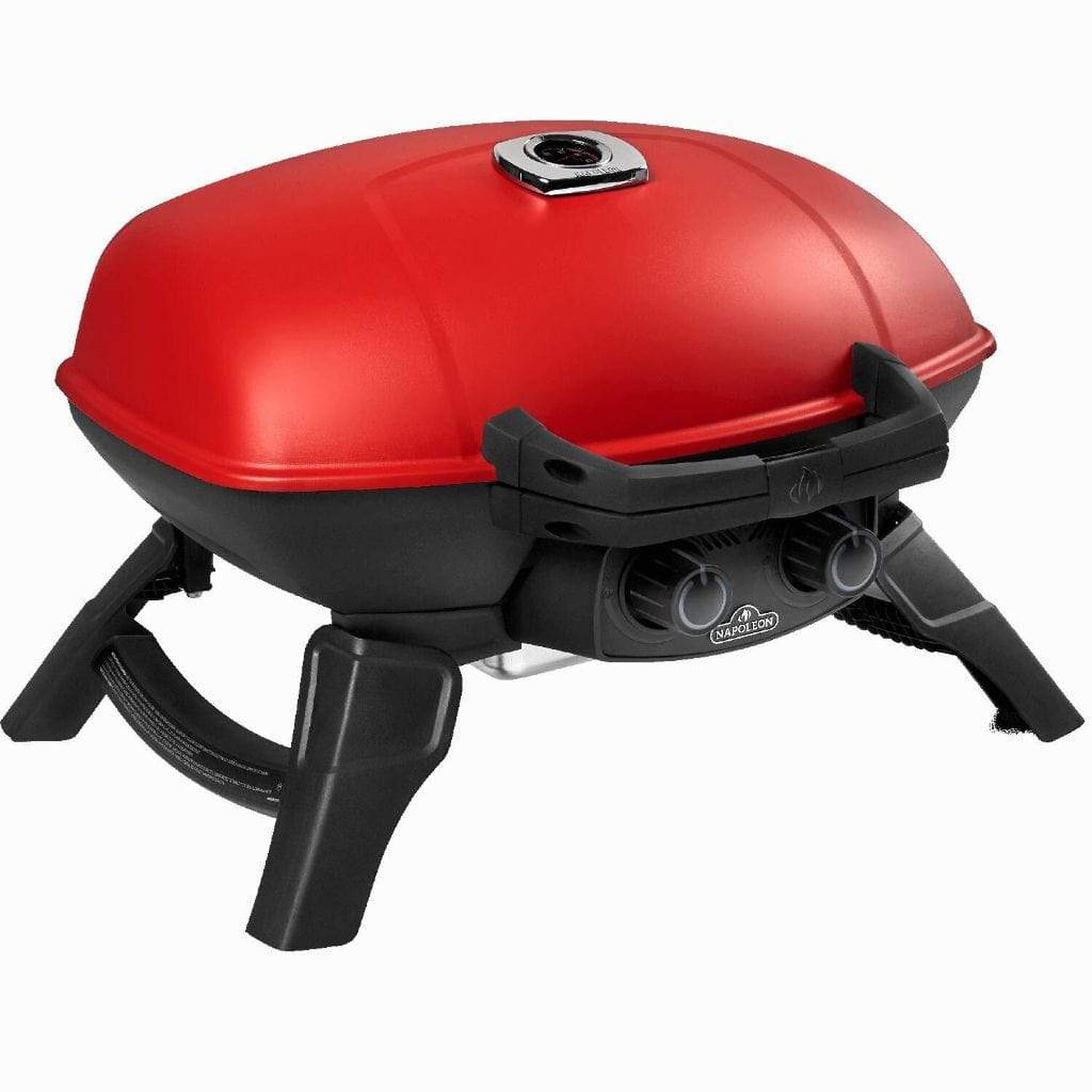 Napoleon 24" TravelQ 285 Portable Propane Gas Grill with Griddle - Red