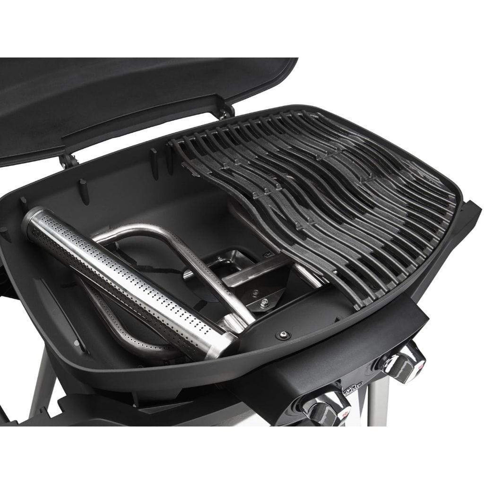 HAPPYGRILL 1600W Electric Grill Outdoor BBQ Grill with Warming Rack for  15-Serving Barbecue Grill Portable Stand BBQ Grill