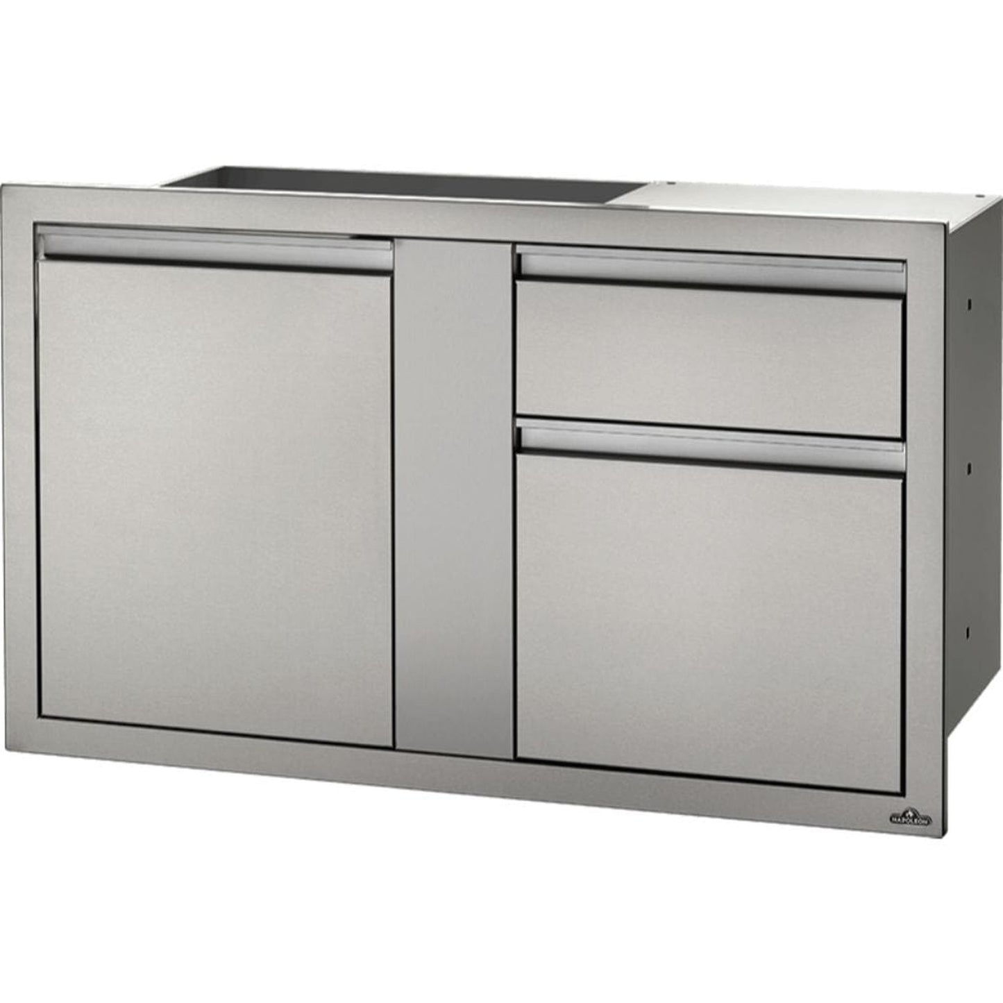 Napoleon 36"/42" Stainless Steel Large Single Door and Waste Bin Drawer