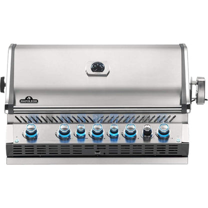Napoleon 42" Prestige PRO 665 Built-in Gas Grill with Infrared Rear Burner