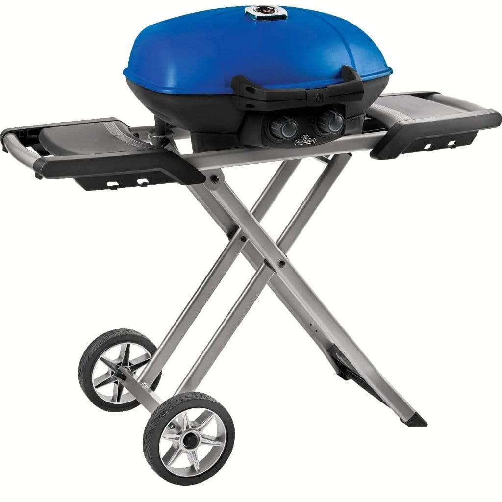 Napoleon 44" TravelQ 285X Portable Freestanding Propane Gas Grill With Griddle - Blue