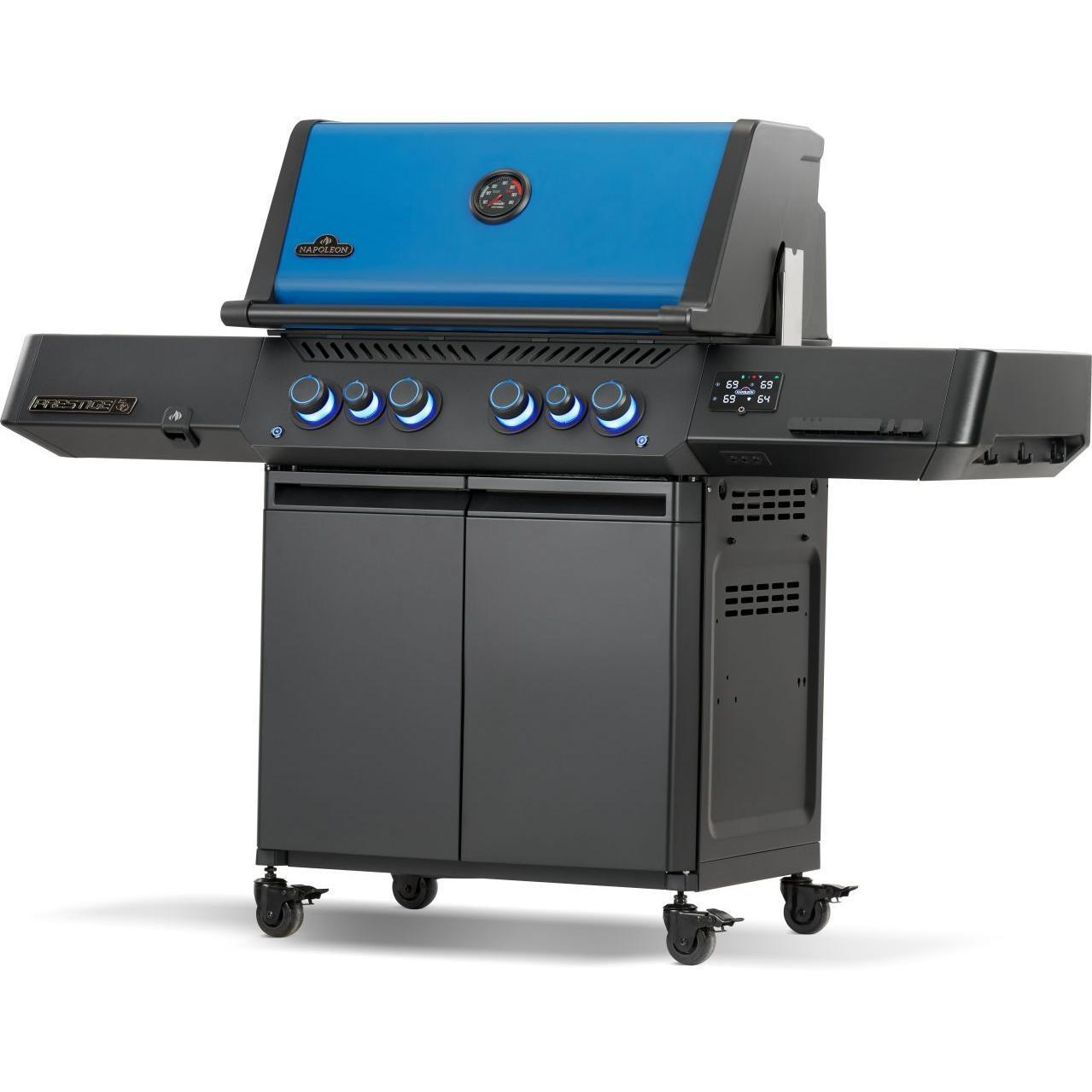 Napoleon 50th Anniversary Edition Prestige 500 66" 4-Burner Freestanding Propane Gas Grill With Infrared Side and Rear Burner