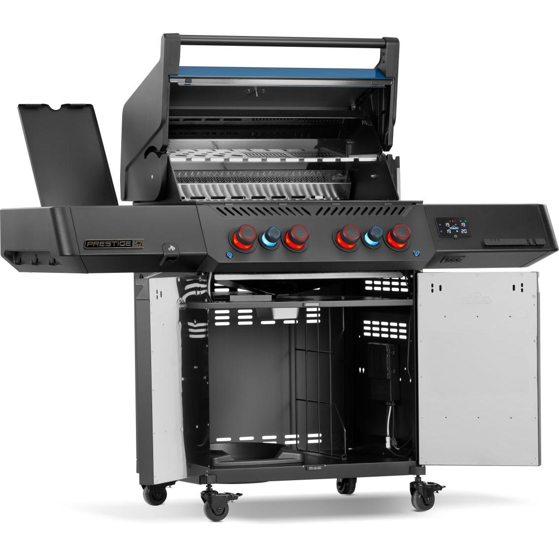 Napoleon 50th Anniversary Edition Prestige 500 66" 4-Burner Freestanding Propane Gas Grill With Infrared Side and Rear Burner