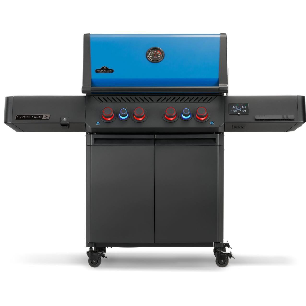 Napoleon 50th Anniversary Edition Prestige 500 66" 4-Burner Freestanding Propane Gas Grill With Infrared Side and Rear Burner