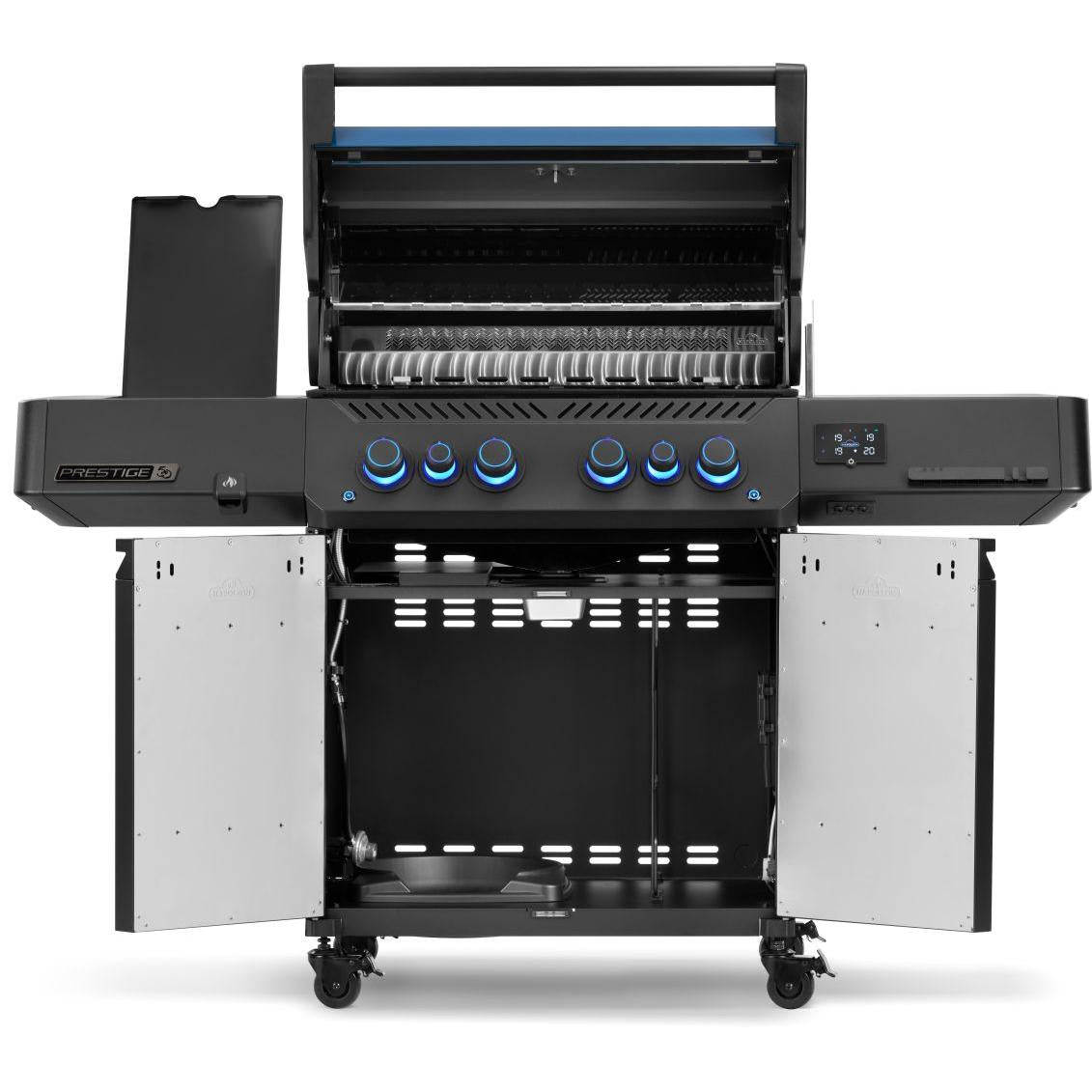 Napoleon 50th Anniversary Edition Prestige 500 66" 4-Burner Freestanding Propane Gas Grill With Infrared Side and Rear Burner