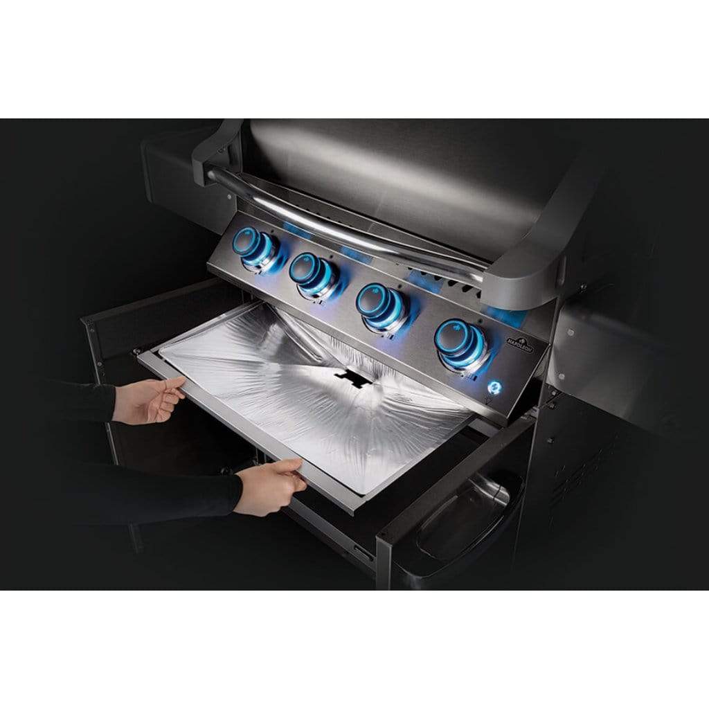 Grill drip discount tray and insert